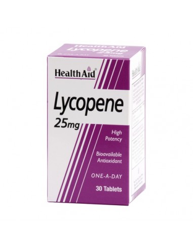 Health Aid Licopeno 25 mg 30 Comprimidos
