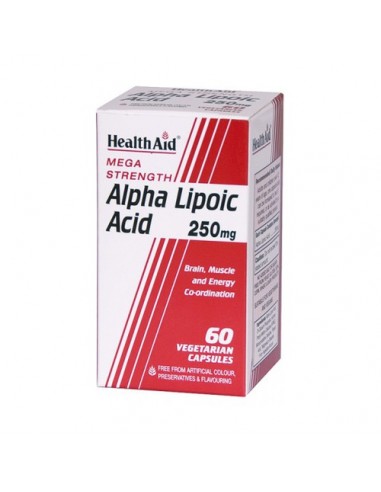 Health Aid Ácido Alfa Lipoico 250mg...