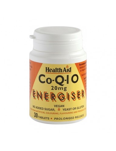 Health Aid CoQ-10 20 mg 30 Comprimidos