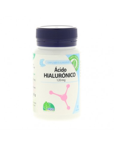 MGD Ácido hialurónico 120mg  30 Vegicaps