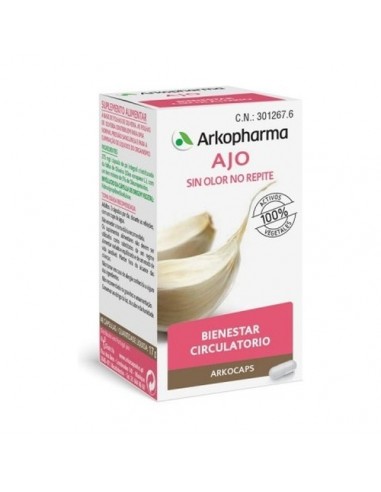 Arkopharma Arkocápsulas Ajo 45 Cápsulas