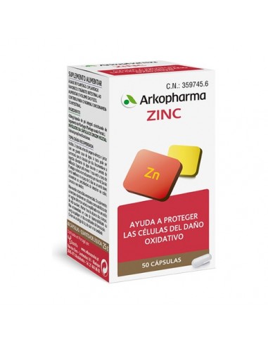 Arkopharma Arkopharma Zinc 50 Cápsulas