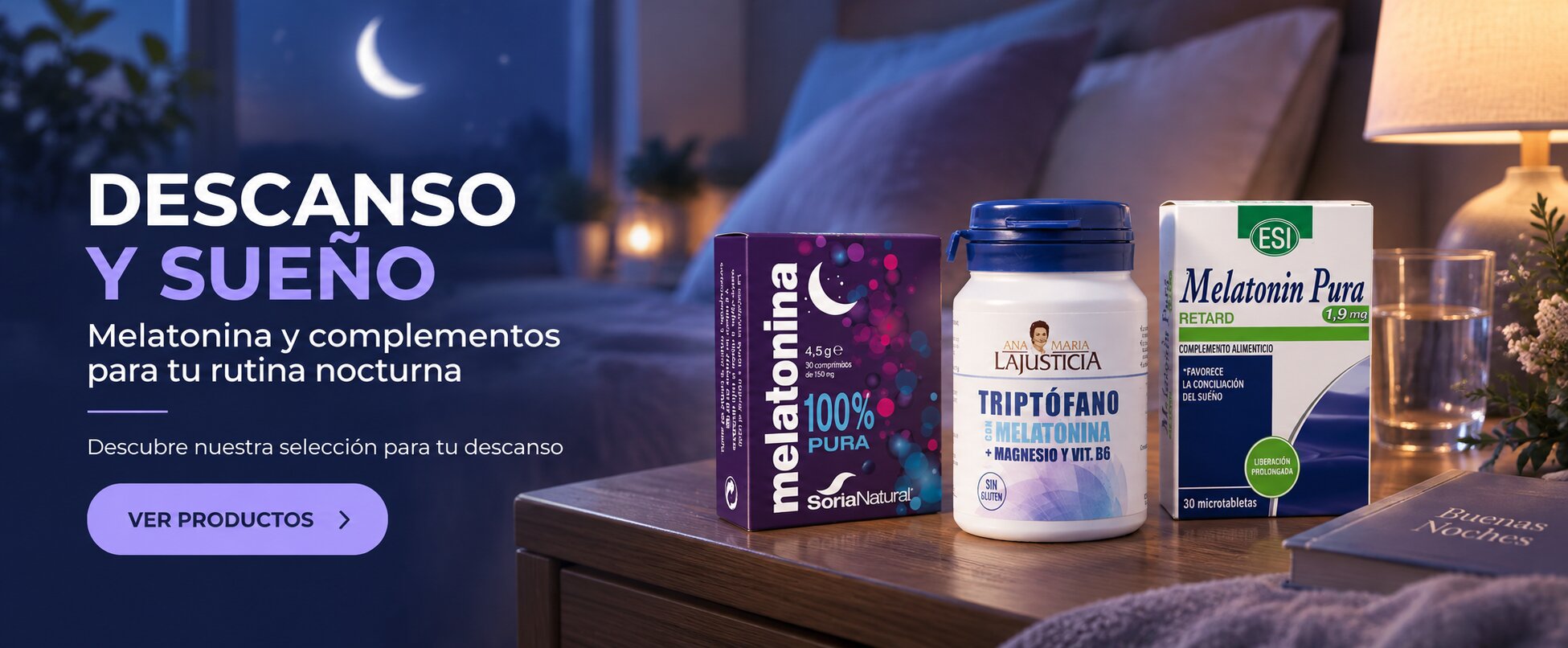 Descanso y sueño: melatonina y complementos